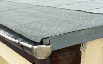 repair or replace Bruan flat roofing?