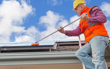 Bruan soft wash roof cleaning